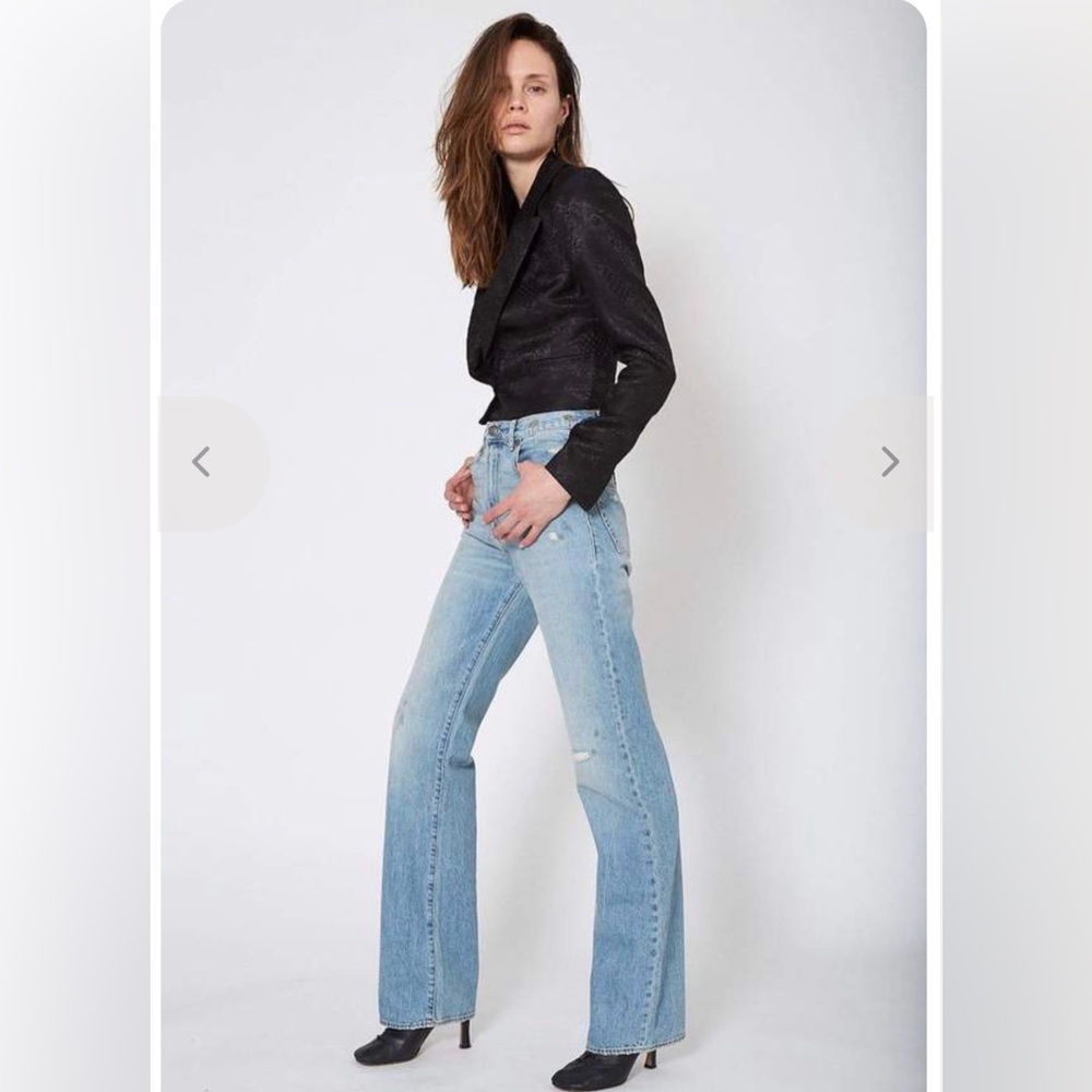 R13 jeans high waisted